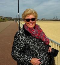 Judy Hines pictured at Gorleston