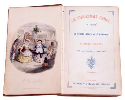 Charles Dickens A Christmas Carol third edition 1