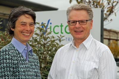 Philip Burton and Doris Jamieson Chair and Vice Chair of Victory Housing Trust