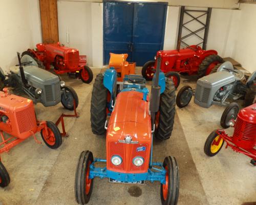 A selection of the vintage tractors going under the hammer at Keys