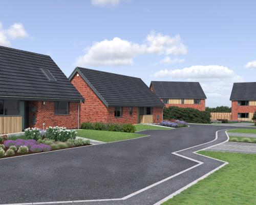 Abel Homes East Harling Phase 2 street view