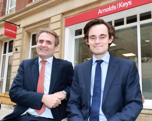 Arnolds Keys senior partner Guy Gowing left and managing partner Nick Williams sm