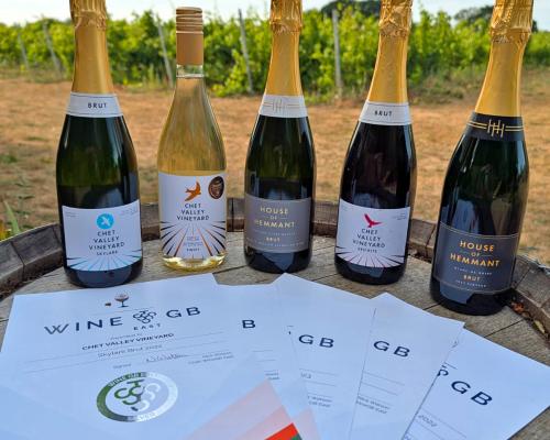 Chet Valley Vineyard WineGB East Awards