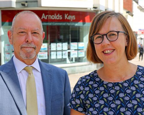 Phil Cooper and Catherine Hunt of Arnolds Keys