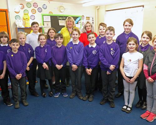 Swaffham Primary Academy School Council choose Caring Together as their nominated good cause sm