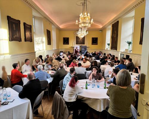 The Lovewell Blake charity quiz night underway at Bury St Edmunds Guildhall