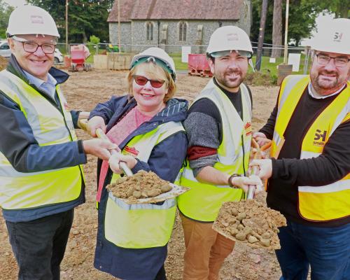 West Beckham start on site 1 sm