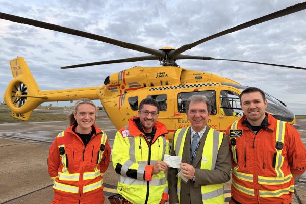 Abel Homes EAAA donation Dec 2025