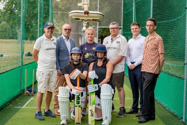 Ketteringhal Hall Cricket Club receives grant from Lovewell Blake Comunity Fund sm