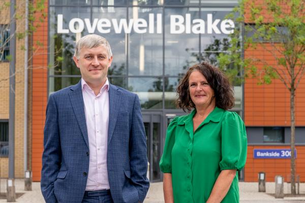 Lovewell Blake Tax Director Michael Morter with Tax Partner Mary Schofield
