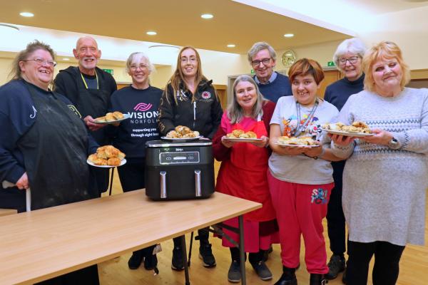 Vision Norfolk air fryer donation sm