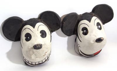 1930s German Disney Halloween masks