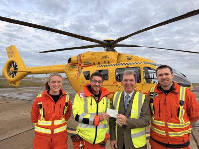 Abel Homes EAAA donation Dec 2025