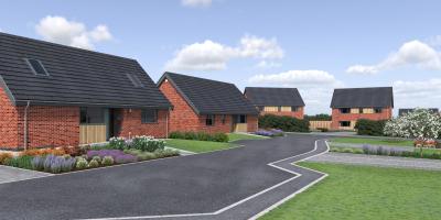 Abel Homes East Harling Phase 2 street view