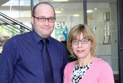 Adam Dann and Carla Daniels of Lovewell Blake