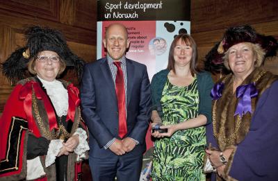 Arnolds Keys Active Norfolk Award ceremony