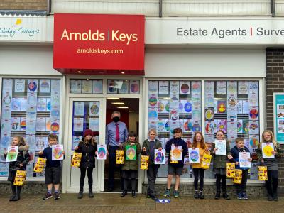 Arnolds Keys Sheringham Easter eggs winners