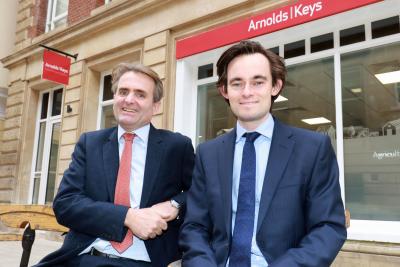 Arnolds Keys senior partner Guy Gowing left and managing partner Nick Williams sm