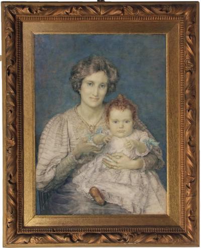 Babys Throne by Anna Alma Tadema pre sale estimate 20000 30000 sm