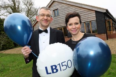 Ball organisers Mark Haylett and Beverely Luckins otuside the ballroom at the Ivy House Country Hotel