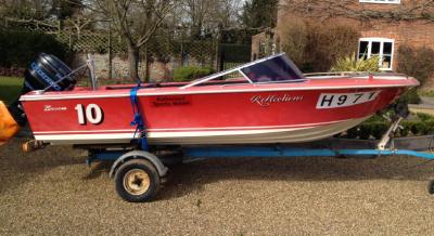 Broom Scorpio Classic going under the hammer in the Irelands Wroxham Boat and Leisure Auction
