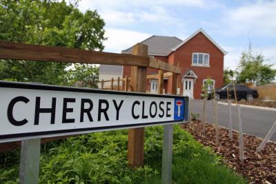 Cherry Close sign