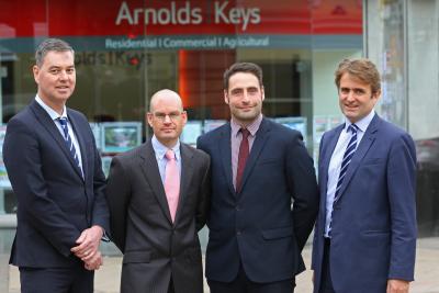 Guy Gowing welcomes new starters to the Arnolds Keys Commercial Property division