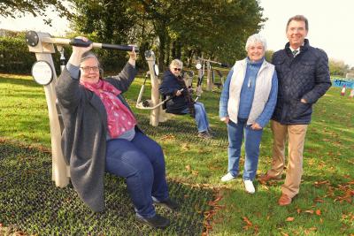 Hingham fitness equipment unveiling