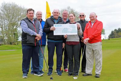 Links West Runton cheque presentation to Vision Norfolk sm