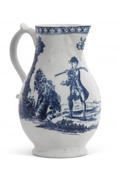 Lot 54 Lowestoft The Aldred Jug sold for 7900