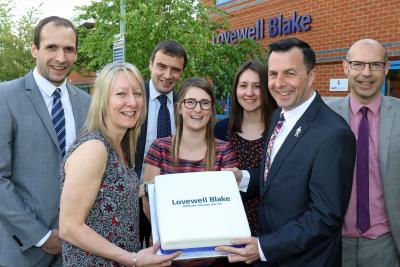 Lovewell Blake Bury St Edmunds office fifth anniversary celebration May 2017