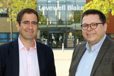 Lovewell Blake managing partner Kevin Bunting left and senior partner Mark Proctor 1