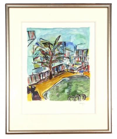 Motel pool by Bob Dylan estimate 1200 1500