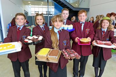 NWHS MacMillan cake sale Sep 2017 sm