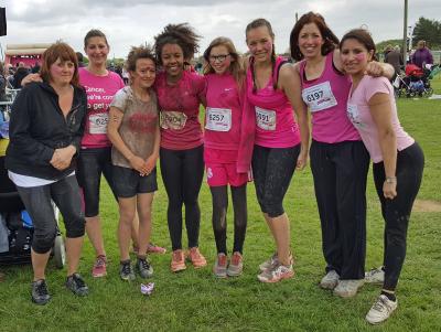 NWHS Pretty Muddy team pic