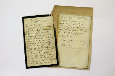 Queen Victoria letter estimate 400 500 sm