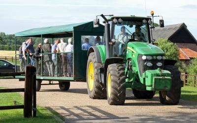 Suffolk Coastal NFU Lovewell Blake farm walk at Benacre Estate 2