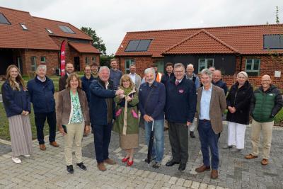 Swanton Novers key handover 1 sm