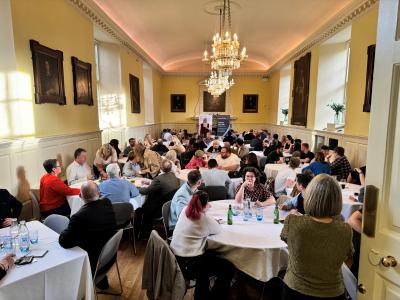 The Lovewell Blake charity quiz night underway at Bury St Edmunds Guildhall