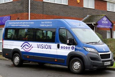 The Vision Norfolk mobile unit which will be touring the county sm