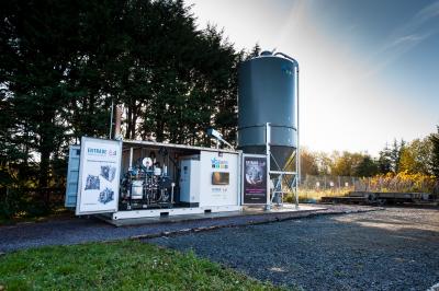 The containerised CHP plant which Abel Energy has been appointed to distribute in East Anglia