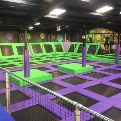 The interior of High Altitude Trampolining Centre In Norwich