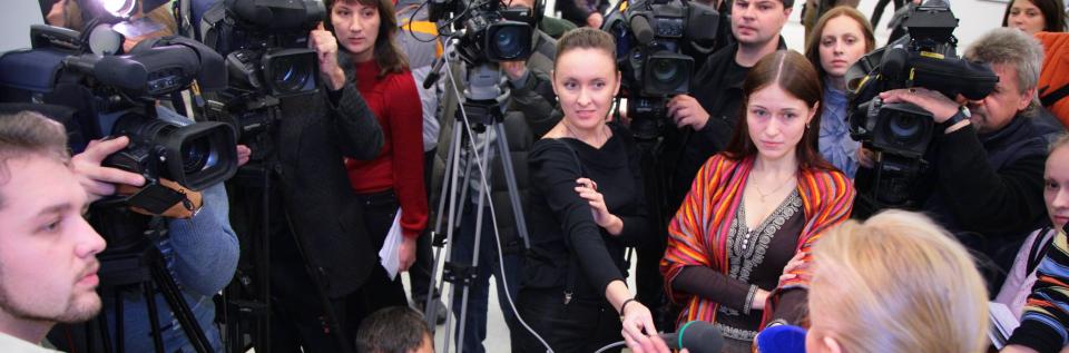 Media interview